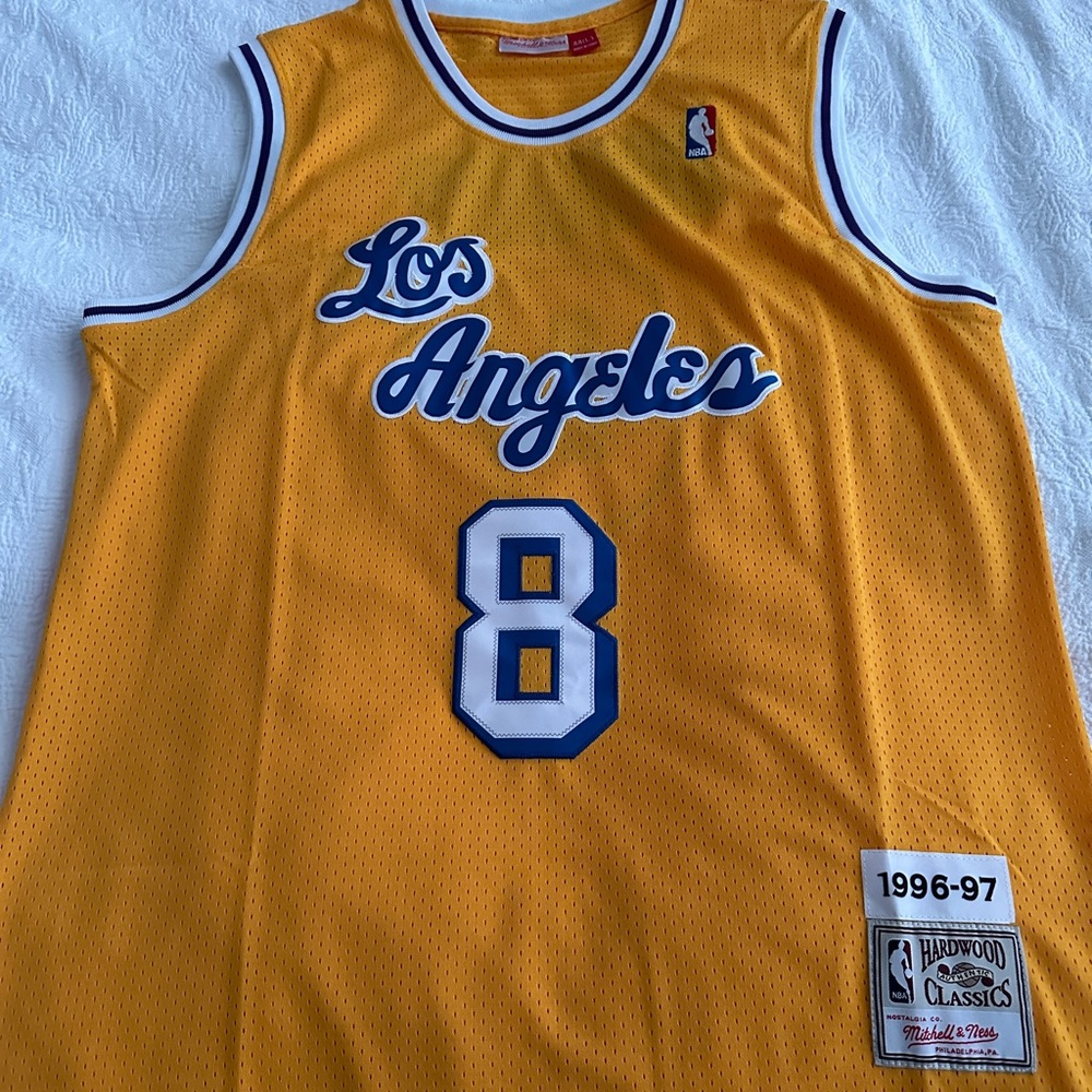 REPOSH: NWT Mitchell & Ness Los Angeles Lakers Kobe Bryant Size Large (44)